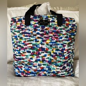 Kate spade multi colored baby bag / beach bag